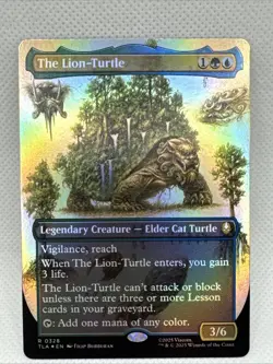 The Lion-Turtle (Borderless) Avatar: The Last Airbender Foil - Image 1