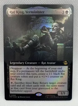 Rat King Verminister Extended Art 266 Teenage Mutant Ninja Turtles Foil Exten... - Image 1
