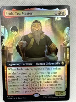 Iroh, Tea Master (Extended Art) Avatar: The Last Airbender Foil - Image 1