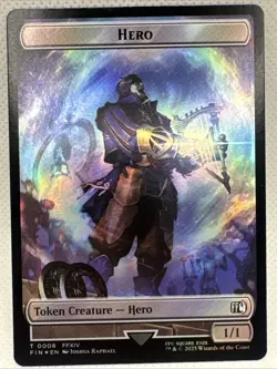 Hero (0008) Frog Double-Sided Token Final Fantasy Foil - Image 1