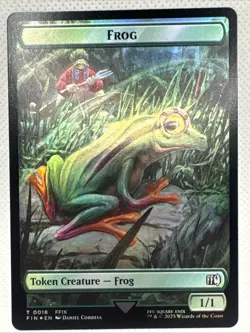 Hero (0008) Frog Double-Sided Token Final Fantasy Foil - Image 2