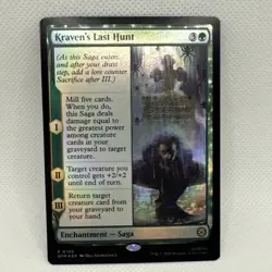 MTG - NM - Kraven's Last Hunt Marvel's Spider-Man Foil - Image 1