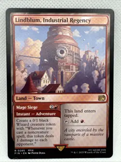 MTG - NM - Lindblum, Industrial Regency Final Fantasy Regular - Image 1