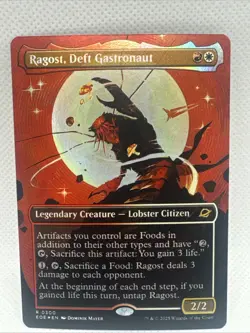 MTG - NM - Ragost, Deft Gastronaut (Borderless) Edge of Eternities Foil - Image 1