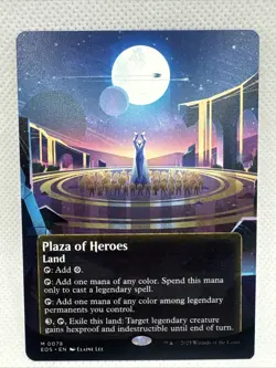 Plaza of Heroes (0078) (Borderless) Edge of Eternities: Stellar Sights Regular - Image 1