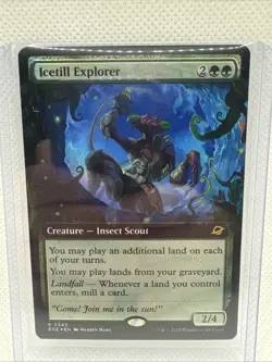 MTG - NM Icetill Explorer (Extended Art) Edge of Eternities Foil - Image 1