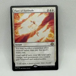 MTG - Flare of Fortitude Modern Horizons 3 Regular NM Pack Fresh - Image 1