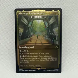 Abstergo Entertainment (Foil Etched) Universes Beyond: Assassin's Creed Foil NM - Image 1