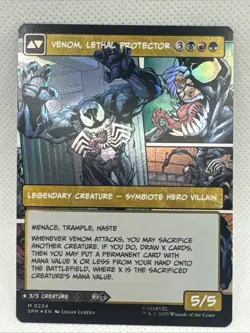 Eddie Brock (0224) (Borderless) Marvel's Spider-Man Foil - Image 1