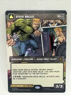 Eddie Brock (0224) (Borderless) Marvel's Spider-Man Foil - Image 2