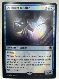 MTG - NM - Quantum Riddler Edge of Eternities Foil - Image 1