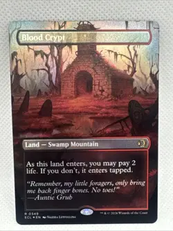 MTG - NM - Blood Crypt (Borderless) Lorwyn Eclipsed Foil - Image 1