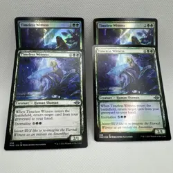 (4x) Timeless Witness (2xShowcase, 2x Foil) Modern Horizons 2 Playset. Unplayed! - Image 1