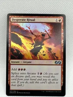 MTG - Desperate Ritual Ultimate Masters Foil NM Unplayed - Image 1