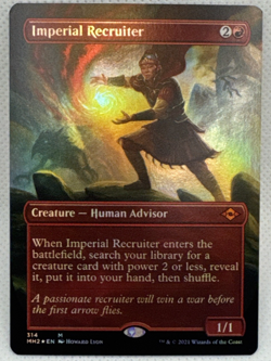 (Near Mint) Imperial Recruiter (Borderless) Modern Horizons 2 Foil - Image 1