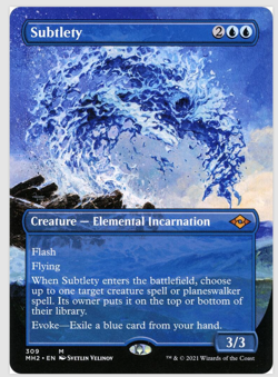 Subtlety (Borderless) Modern Horizons 2 Regular - Image 1