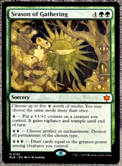 Season of Gathering 192 BLB Bloomburrow Magic The Gathering - Image 1