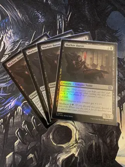 FOIL MARKOV BARON X4 mtg NM March of The Machine Aftermath Playset - Image 1