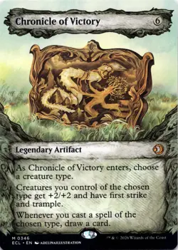 Chronicle of Victory SHOWCASE Lorwyn Eclipsed Magic MTG NM - Image 1