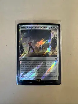 MTG Everything Comes to Dust WHO 0624 R NM Surge FOIL - Image 1