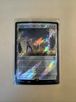 MTG Everything Comes to Dust WHO 0624 R NM Surge FOIL - Image 2