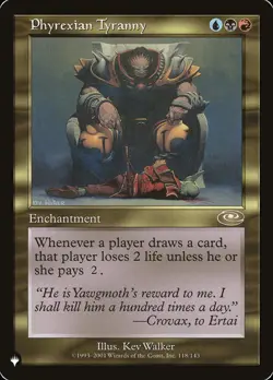 Phyrexian Tyranny - The List MTG Zendikar Rising NM - Image 1