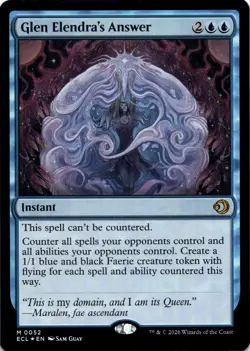 Glen Elendra's Answer FOIL Lorwyn Eclipsed Magic MTG NM - Image 1