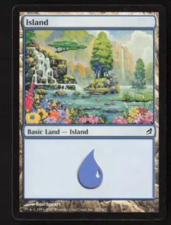 Island (287) Lorwyn #287 LP Land - Image 1