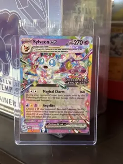 Pokemon Sylveon EX #41/131 Sealed Stamped Prismatic Evolutions Promo - Image 1