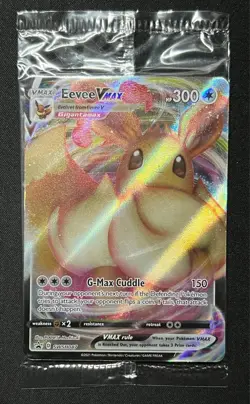 Eevee VMAX SWSH087 Black Star Promo 2021 Pokemon Shining Fates - Sealed - Image 1