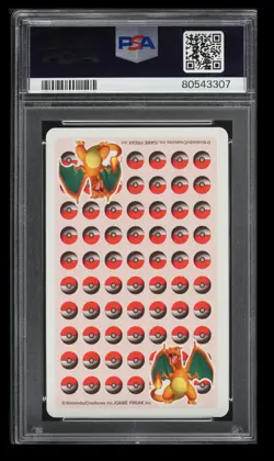 1998 Pokemon Stadium Red Poker Card Ekans PSA 10 Japanese #JOKER Charizard - Image 2