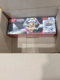 Pokemon Prismatic Evolutions Sam’s Club Surprise Box Booster Bundle 2-Pack - Image 1
