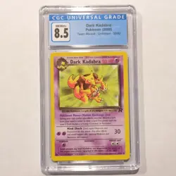 CGC 8.5 Dark Kadabra 39/82 Team Rocket 2000 Pokemon TCG - Image 1