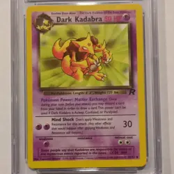 CGC 8.5 Dark Kadabra 39/82 Team Rocket 2000 Pokemon TCG - Image 2