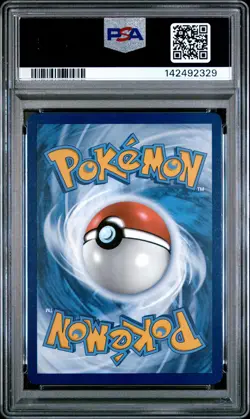 2025 POKEMON JTG ENHANCED BOOSTER BOX TOPPER #167 N'S RESHIRAM PSA 9 - Image 2