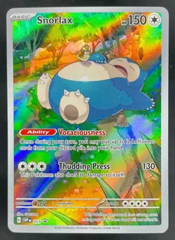 2023 Pokemon S&V Black Star Promos Snorlax #051 - Image 1