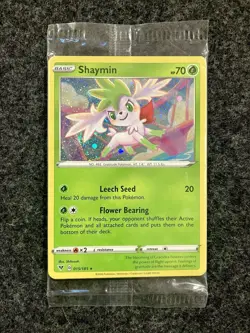 SEALED Shaymin 015/185 PROMO Cosmos Holo Rare Pokemon TCG - Image 1