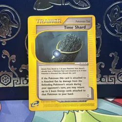 Time Shard - Aquapolis 135/147 2002 - E Reader - Pokemon TCG - WOTC - NM - Image 1