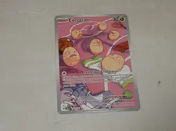 2024 Pokemon S&V Surging Sparks RARE Illustration #192 Exeggcute HOLO IR - Image 1