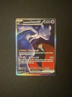 Pokemon TCG Ascended Heroes Team Rockets Mewtwo EX SIR - Image 1
