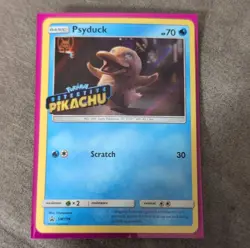 Pokemon Psyduck Detective Pikachu Promo SM199 2019 Basic 70 HP - Image 1