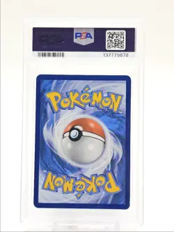 VAPOREON 2025 POKEMON S&V PROMO PRE POSTER COLLECTION MINT B #168 PSA 9 Q5677 - Image 2