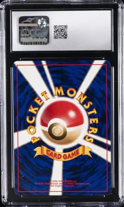 1996 POKEMON BASE SET JAPANESE HOLO ALAKAZAM CGC 8 - Image 2