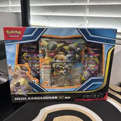 Mega Kangaskhan Ex Sealed Pokemon Box Qty Available - Image 1