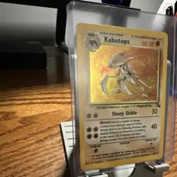 Pokemon Kabutops Fossil Holo Rare 9/62 1999 Wizards of the Coast Near Mint - Image 4