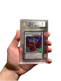2017 YU-GI-OH BLACK ROSE DRAGON DUELIST SAGA -1st Edition Beckett 9 - Image 1