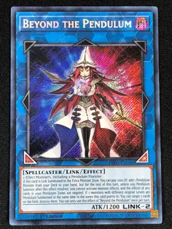 YUGIOH BEYOND THE PENDULUM DIFO-EN048 1ST SECRET (NM) - Image 1