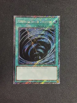 Yugioh Rarity Collection II - Mystical Space Typhoon Platinum Secret RA02-EN048 - Image 1
