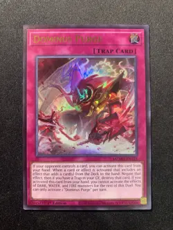 Dominus Purge MZMU-EN125 Ultra Rare Yugioh 1st Edition Maze of Muertos NM - Image 1
