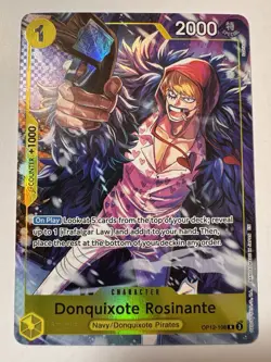 Donquixote Rosinante (Illustration Box Vol.6) OP12-108 One Piece Promo Card Foil - Image 1